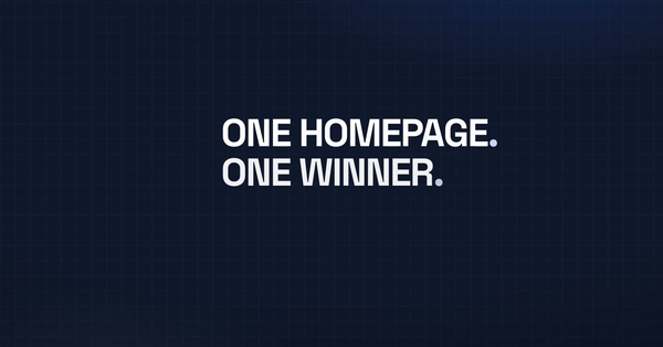 One link wins the homepage every day